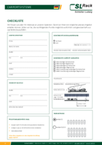 Checkliste SL Rack Carportsysteme